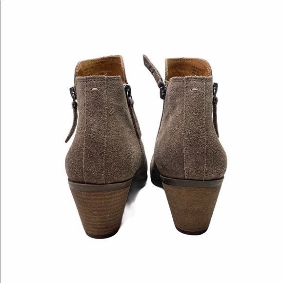 FRYE Judith Bootie Taupe Suede ankle boots 8 - Picture 4 of 8